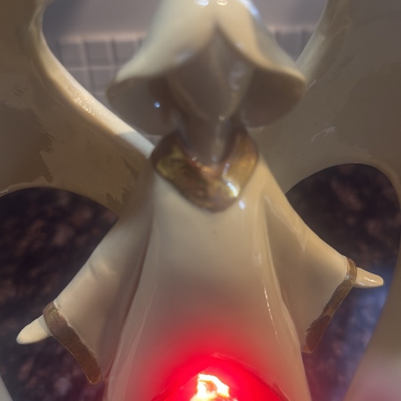 VTG Mid- Century Angel Collectors changing light holiday memorial Holiday - Picture 4 of 10